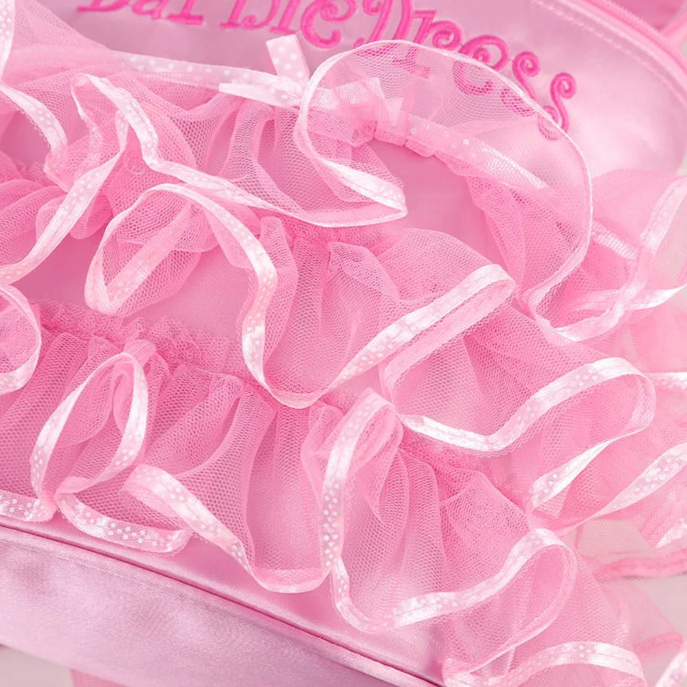 

Child Backpack for girls backpack Water repellent Backpack Girl bag children's backpack Lace Dance Bag Metal buckle Backpack