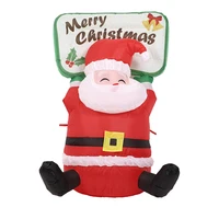 christmas inflatable decoration santa claus insert blower led lights us plug for holiday xmas party 1 5m waterproof balloons