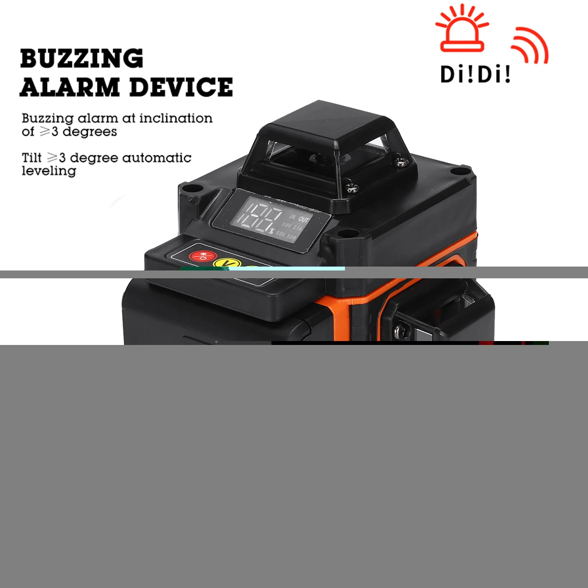 

Laser Level 16/12 Lines 4D Green Light LED Wireless Auto Self Leveling 360 Laser Levels Horizontal Vertical Cross 100CM Tripod