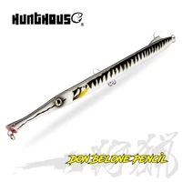 hunthouse fishing lure lure 225mm27g long casting pencil stickbait pesca for fishing leerfish and blue fish don belone floating