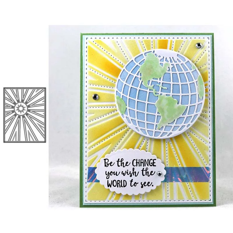 

JC Sunshine Frame Shape Metal Cutting Dies DIY Scrapbooking Craft Mold Stencil Handmade Tool Paper Card Make Template New Design