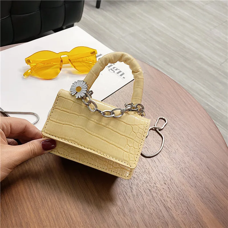 

Vintage Bag For Women Ins Mini Small Bag Female 2020 Foreign Style Grain Small Bag Single Shoulder Messenger Chain Small Bag #50