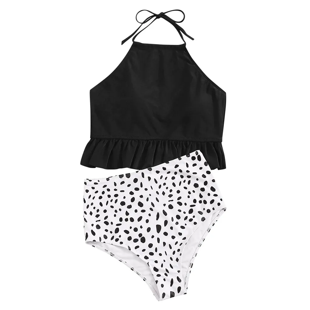 Бикини Женский бандажный комплект бикини с принтом бразильский купальник