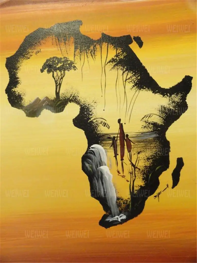 

Африка Карта 5D алмазов картина Наборы для взрослых Полный Круглый квадратный Бриллиантовая вышивка Фэнтези Набор для вышивания крестиком ...