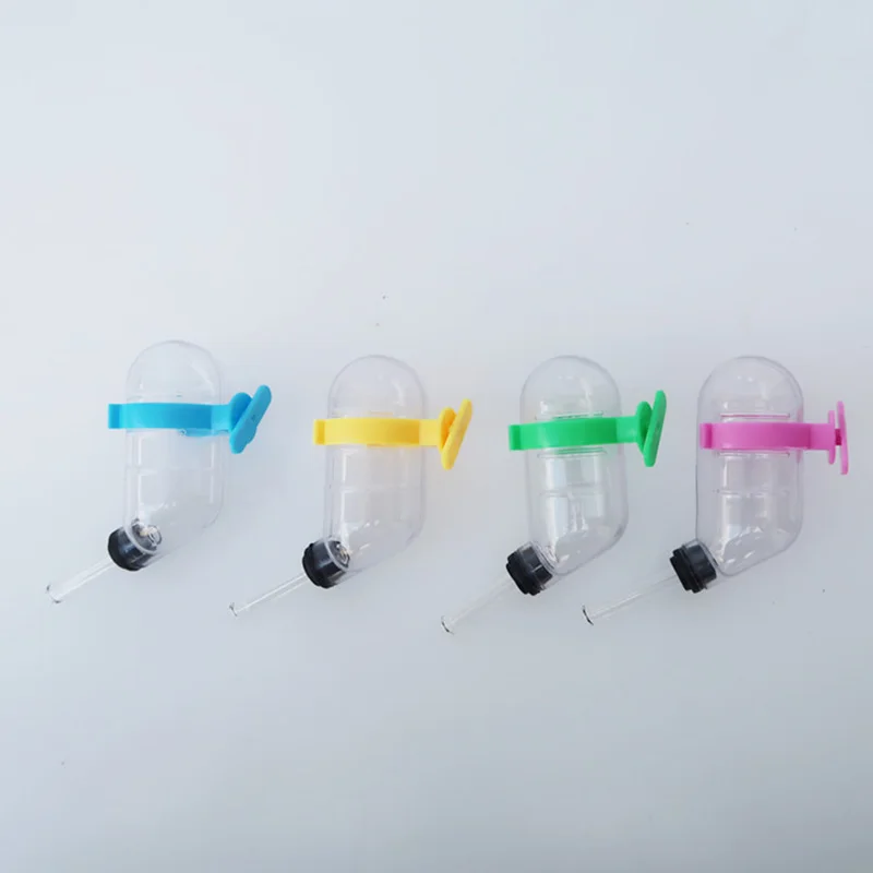 60 мл Пластиковые для хомяка Питьевая бутылка Диспенсер питатель подвесная