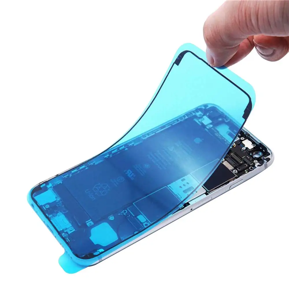 2X водонепроницаемая клейкая наклейка для экрана iPhone X XS XR 11 Pro Max 6s 7 8 Plus замена