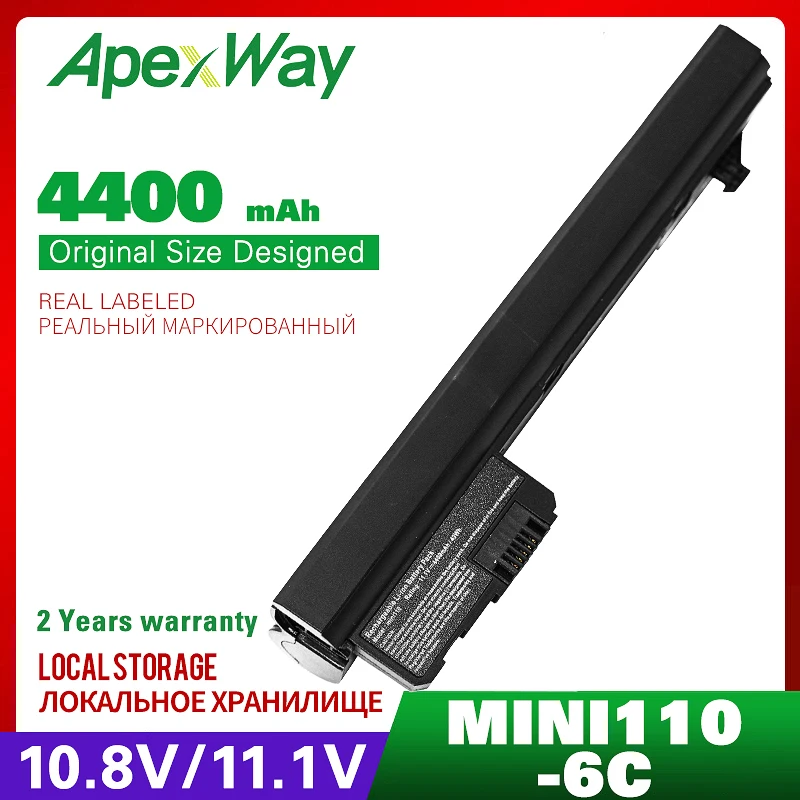 4400 мАч Аккумулятор для ноутбука Compaq Mini 110c 1000 CQ10 100 110 120 130 140 150 HSTNN CB0C NY221AA батарея