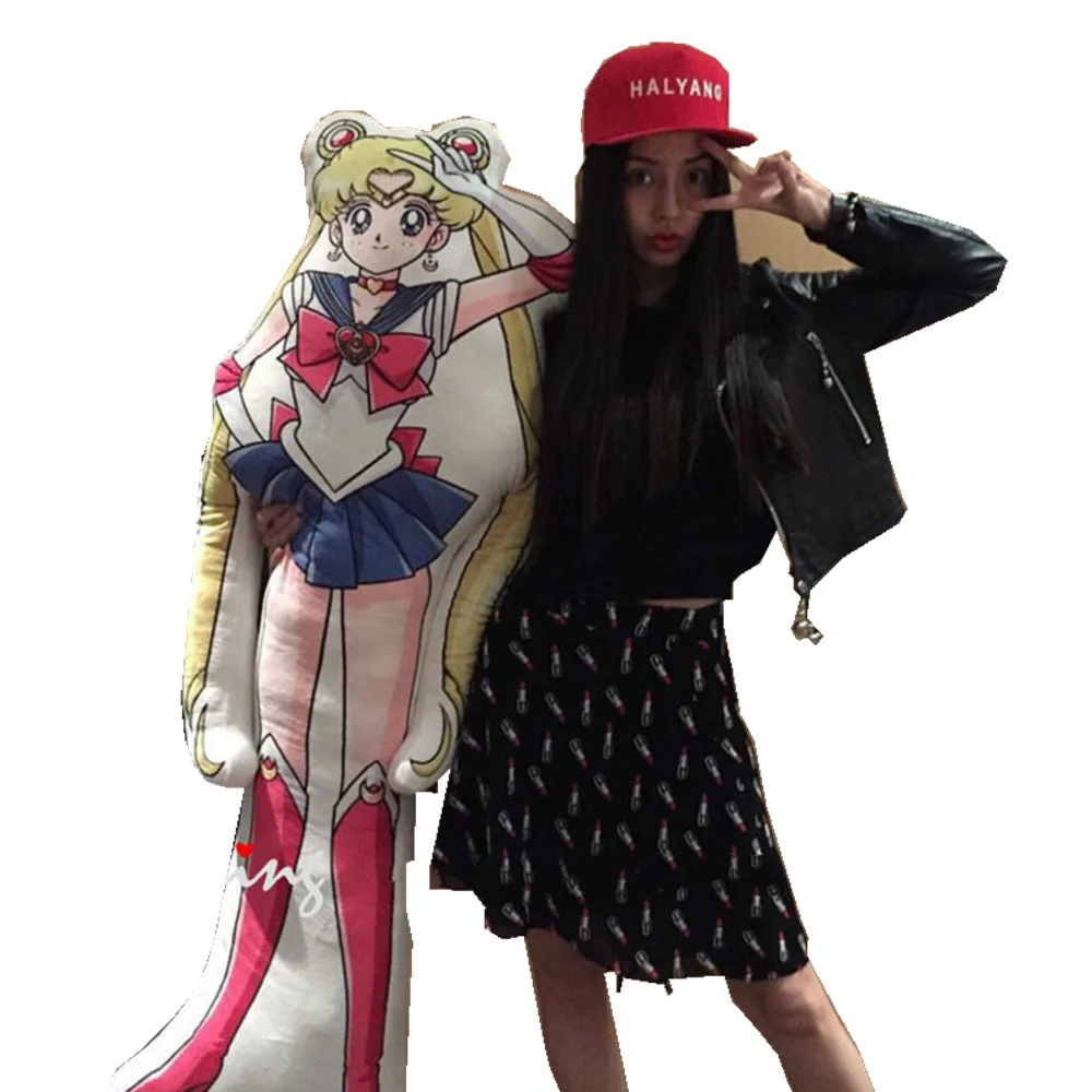 Вода лед луна Сейлор девочка подушка большой подарок для ребенка ангел Мун форма