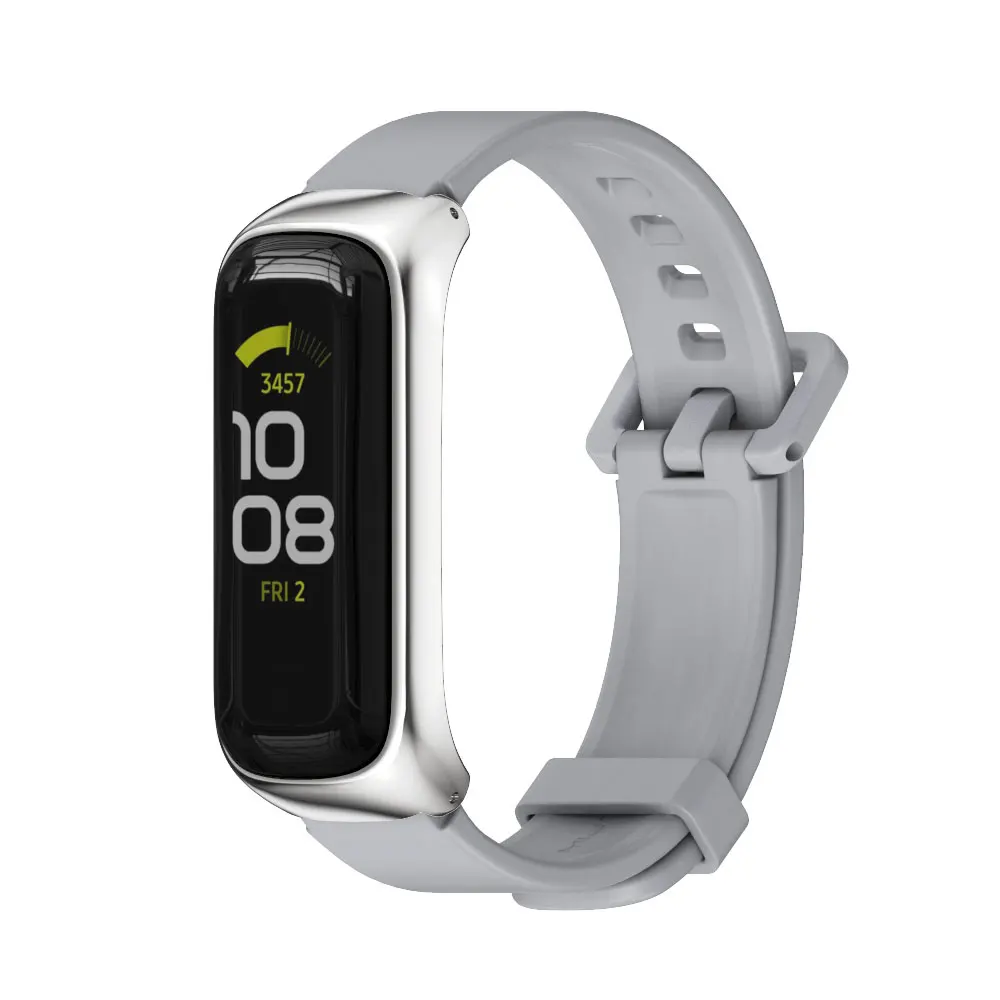 Силиконовый спортивный браслет для Samsung Fit 2 сменные браслеты часов Galaxy кожаный