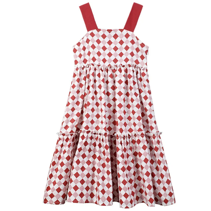 Детское длинное платье с бантом открытыми плечами в Корейском стиле | Детская