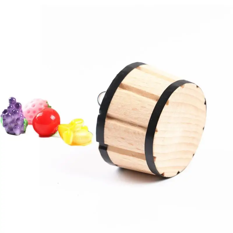 1 шт. мини бочка модель декоративный карман мебель ведро миниатюрный