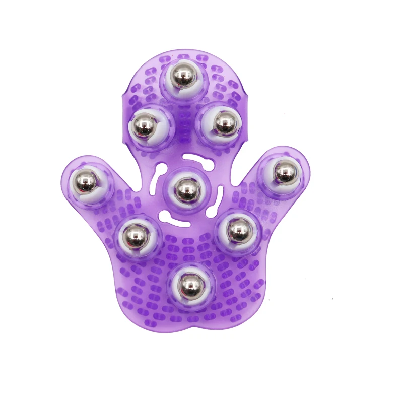 Роликовый мяч Массажная перчатка для тела антицеллюлитная мышечная облегчение