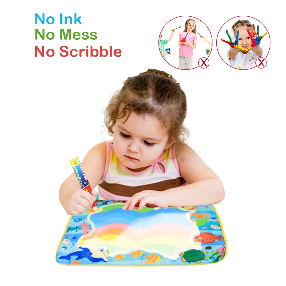 5 типов коврик для рисования водой и волшебное водяное перо книги воды игрушки