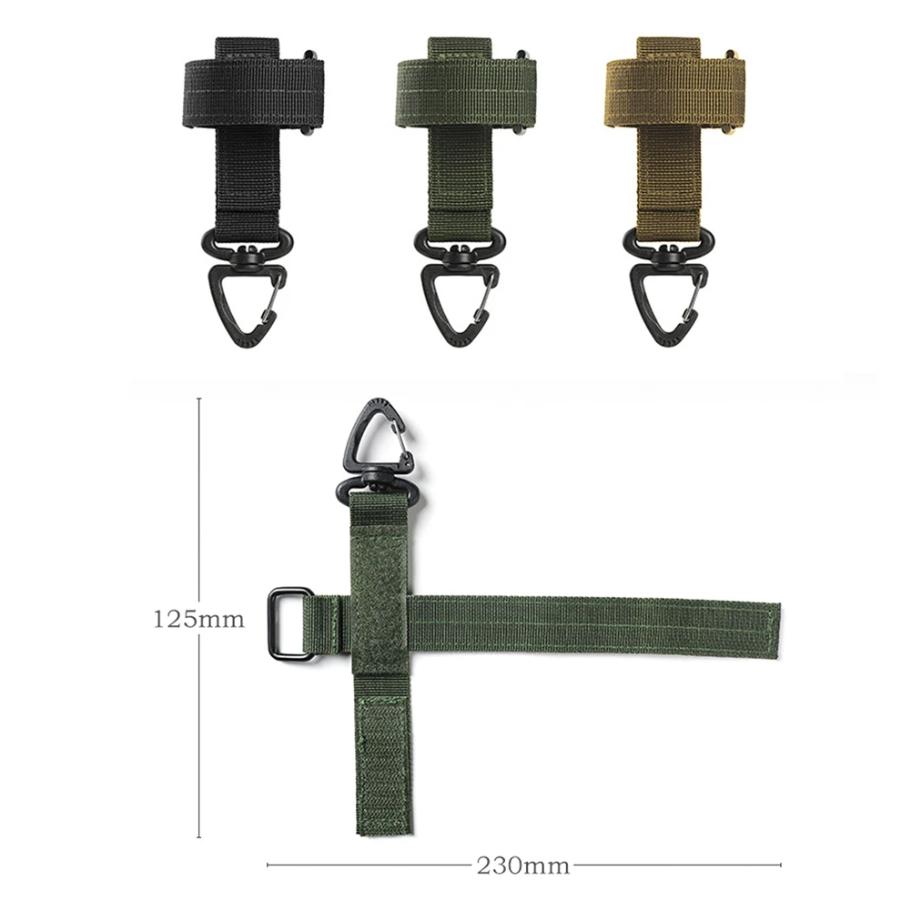 

Multi-purpose Nylon Gloves Hook Work Gloves Safety Clip Outdoor Tactical Gloves Climbing Rope Anti-lost Camping Hanging Buck