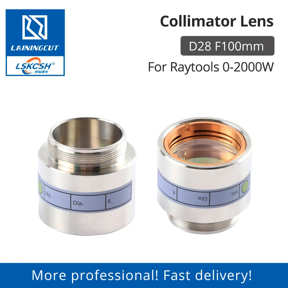 LSKCSH Raytools Высококачественная Фокусирующая и коллиматорная линза D28 F100/125 мм для BM109