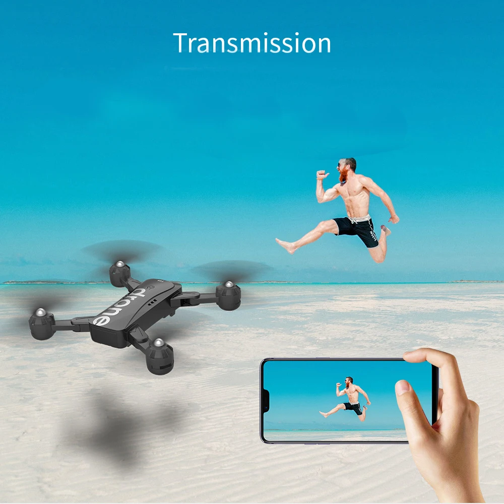 

WiFi RC Drone 4K Twin dual Wide Angle Camera Optical Flow Hight Hold Aerial Video Quadcopter Aircraft helicopter plane kid Toys
