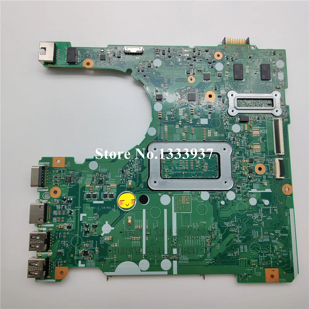 

15341-1 91N85 I5-7200U Mainboard For Dell Inspiron 3468 3568 laptop Motherboard CN-0WKT3Y WKT3Y 0WKT3Y mainboard 100%Tested