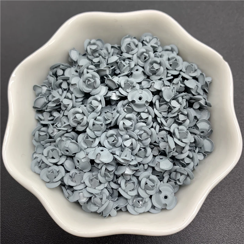 Алюминиевые шапочки для бусин в форме цветка 30 шт./лот 7 мм фурнитура изготовления