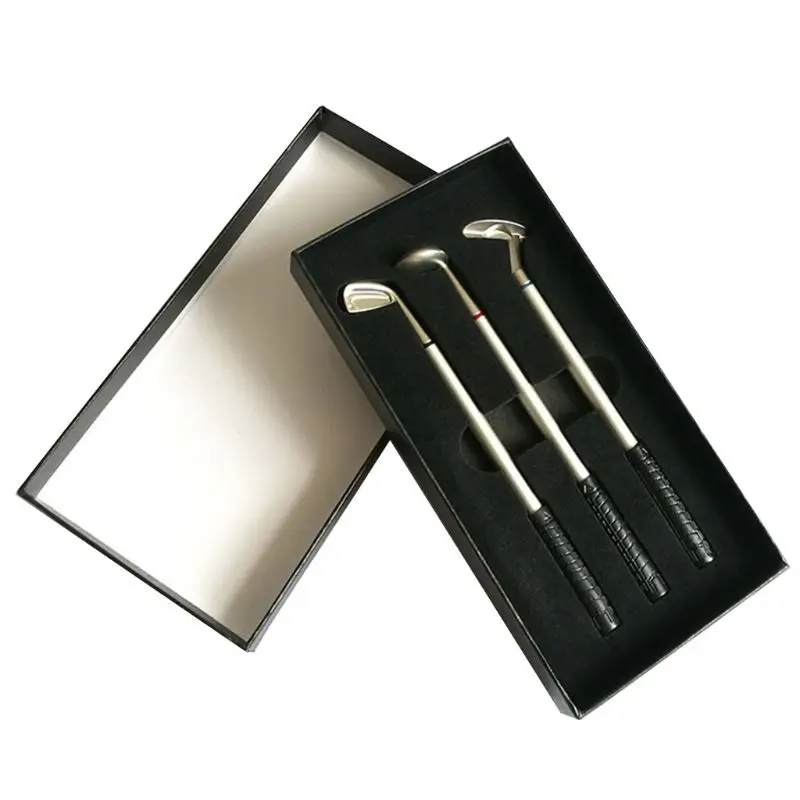 

Премиальная мини-ручка для гольфа, набор для гольфа, офисный подарок для мужчин, шариковая ручка, креативные письменные принадлежности, про...