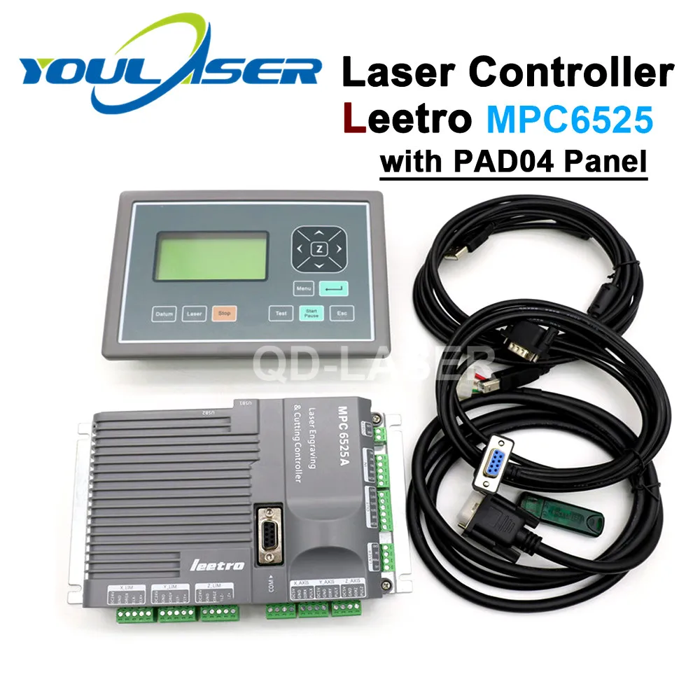 Лазерный контроллер Leetro MPC 6525A Co2 Лазерная гравировальная и режущая