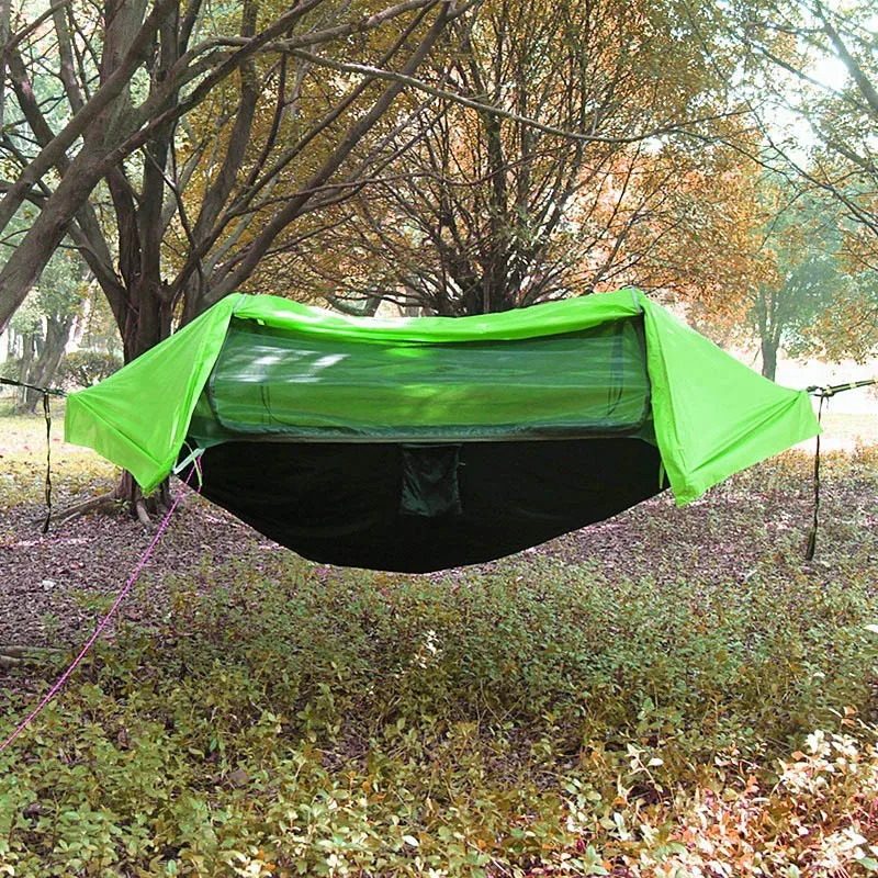 

Sunshade Waterproof Mosquito Net Hammock Nylon Outdoor Hiking Camping Tent SER88