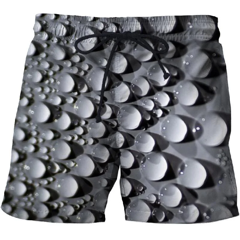 

2021 new Beer shorts 3D printe beach shorts Male men board shorts Anime short pants quick dry streetwear men clothing Fashion