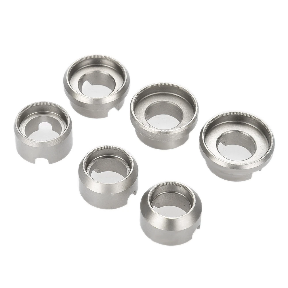 Часы задняя крышка чехол Крышка для бутылок комплект адаптер с 6 пресс форм #5538 #5700