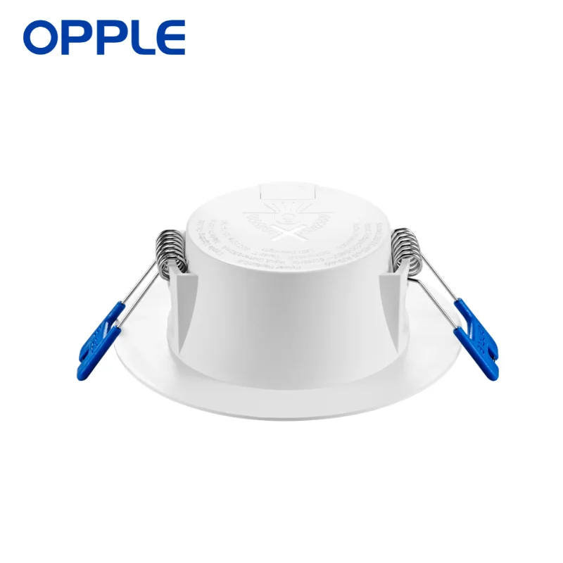 Скидка Светодиодная лампа направленного света OPPLE, 6 шт., потолочный светильник S, 4 Вт, 6 Вт, теплый белый, 3000K, холодный белый, бесцветный, энергосбере...