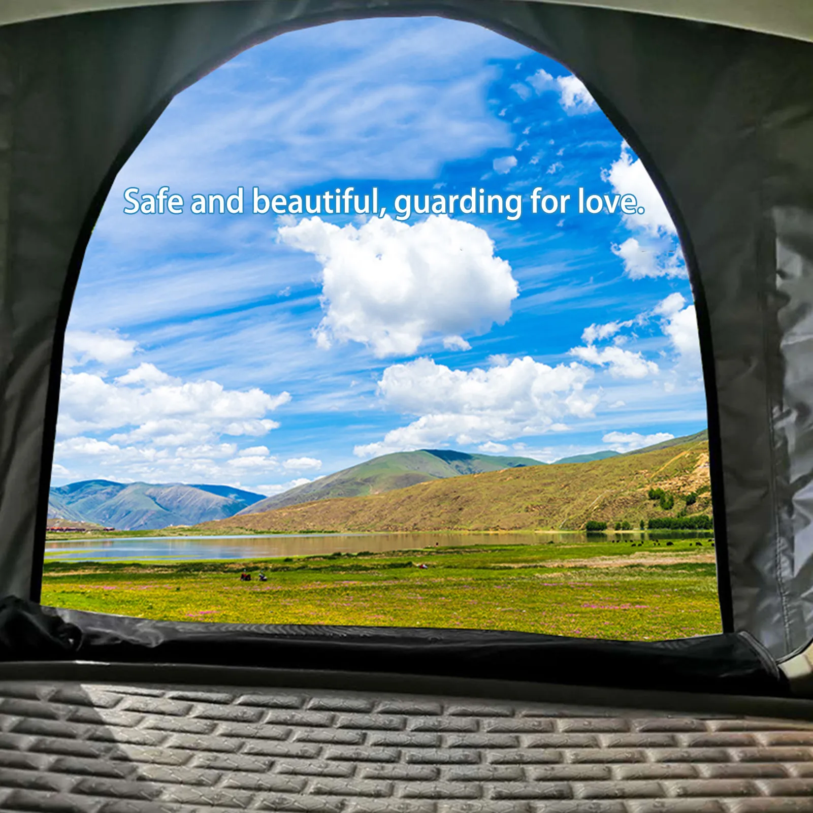 

Truck Tent Sun Shelter SUV Tent Auto Canopy Portable Camper Trailer Tent Rooftop Car Awning Outdoor Camping 2021