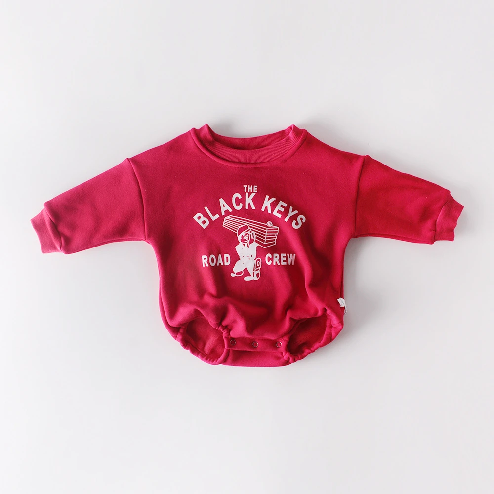 Осенне зимние боди Koodykids для маленьких девочек и мальчиков детский Плюшевый