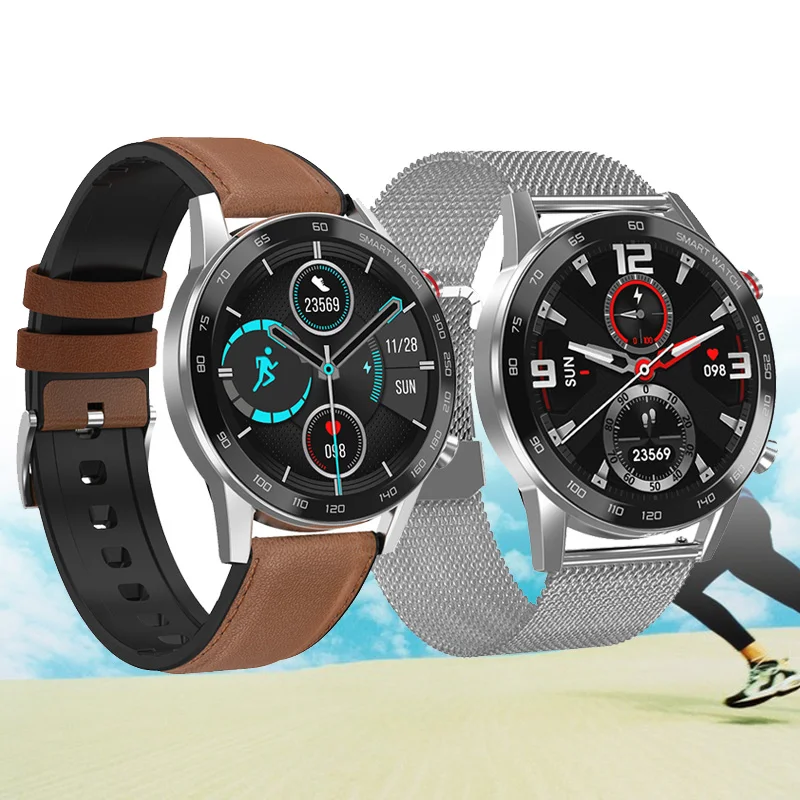 Smart Watch Bluetooth Call Heat Rate Smartwatch Men Women Sport Fitness Bracelet 360*360 IPS Screen For Android Xiaomi Huawei