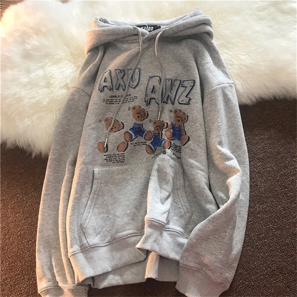 

Футболка мужская оверсайз с длинным рукавом, Повседневная рубашка в стиле хип-хоп, готика, с мультипликационным принтом, модная в японском с...