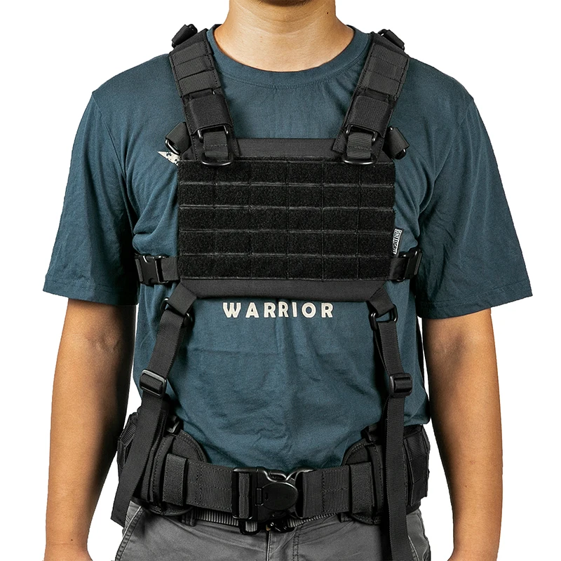 

Outdoor CS Vest ROC MOLLE Chest Panel Harness Military Equipment Tactical Modular Chest Kit Platform