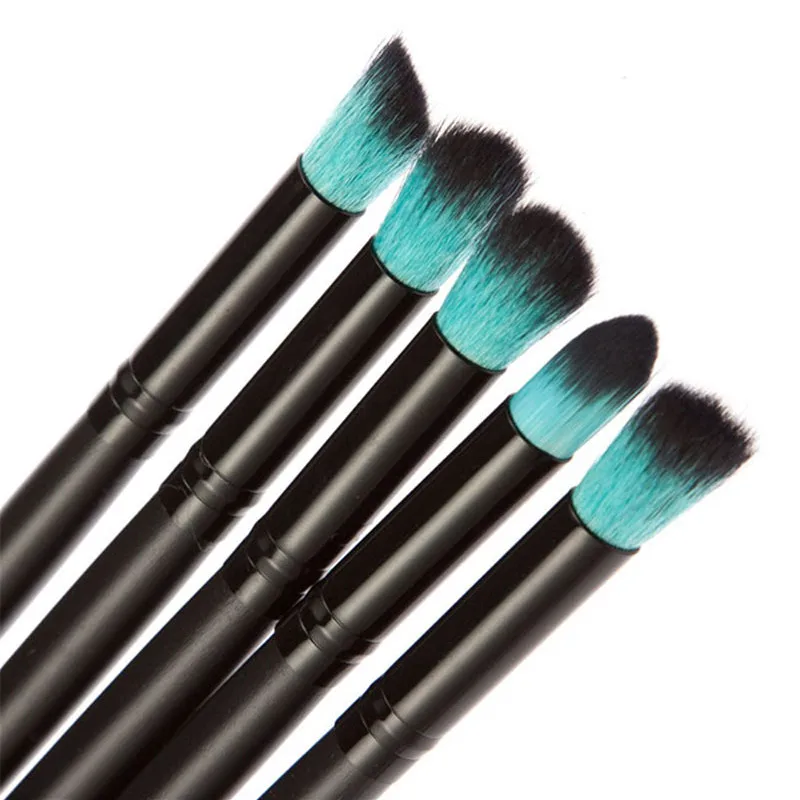 brochas para maquillaje кисти для макияжа Gujhui 10 шт. Макияж Расчёски для волос Косметическая пудра Румяна контур экземпляры Кисточки для Уход за кожей лица Pincel Maquiagem Макияж Кисточки комплект