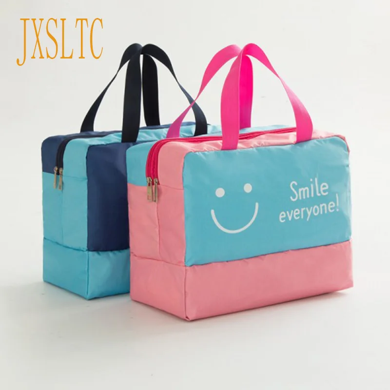 Сумка JXSLTC для мужчин и женщин сумка путешествий на выходных держатель обуви