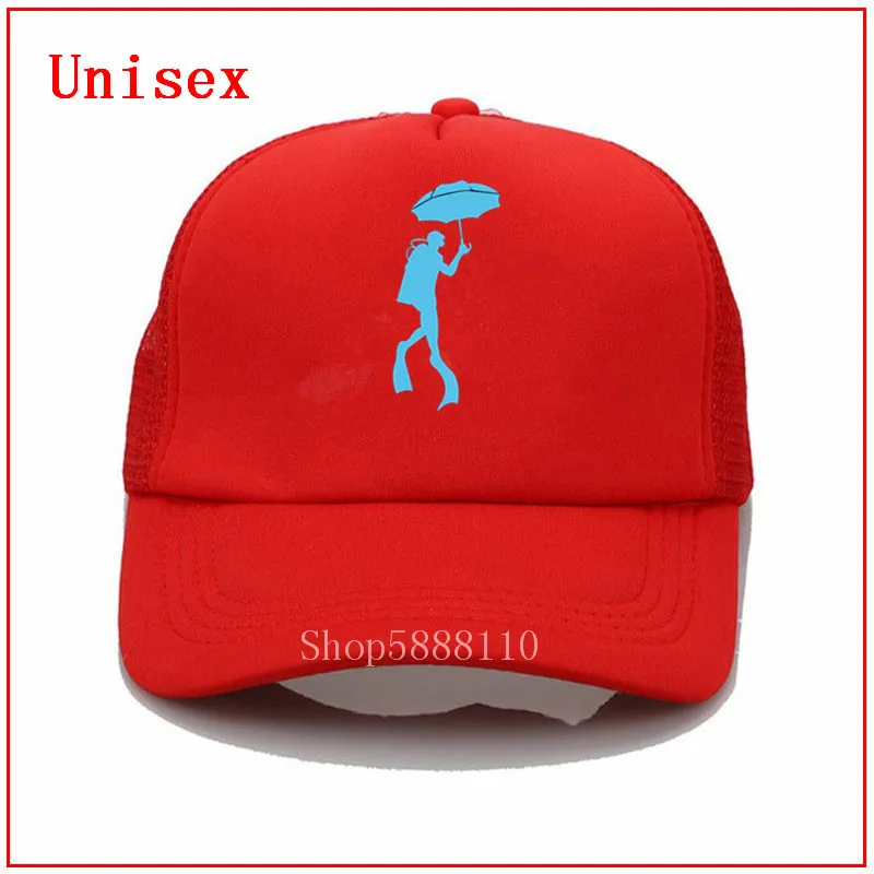 Scubrella необычное сочетание акваланга использование шапка зонтик бейсболка с