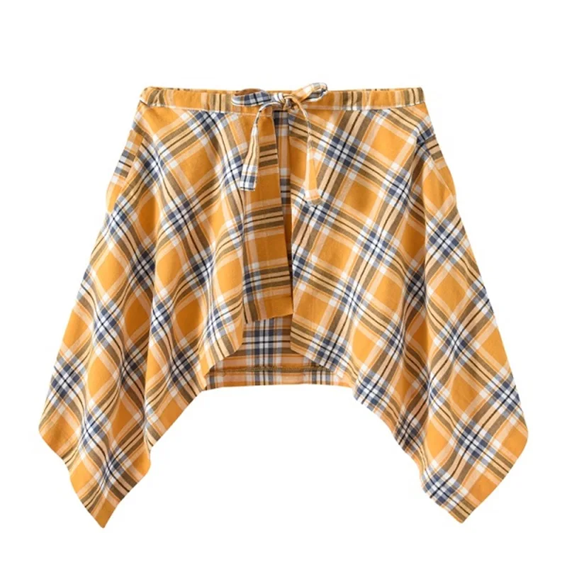 QoolXCWear мужская клетчатая юбка в стиле хип-хоп шотландская танцевальная юбка мужские уличные клетчатые юбки Deace, одежда для мужчин 2095