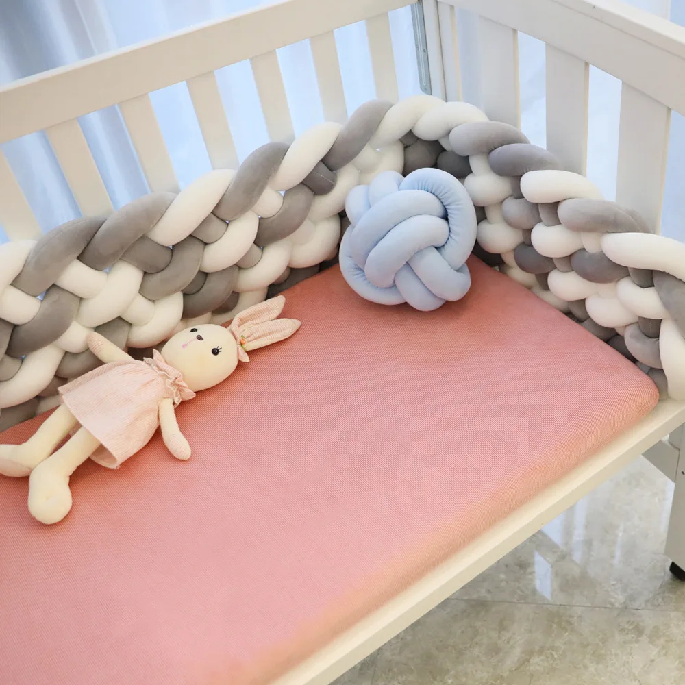 

Baby cot cover single piece 120*60CM thin gall velvet children bedspread solid color bed cover baby room decoration accessories