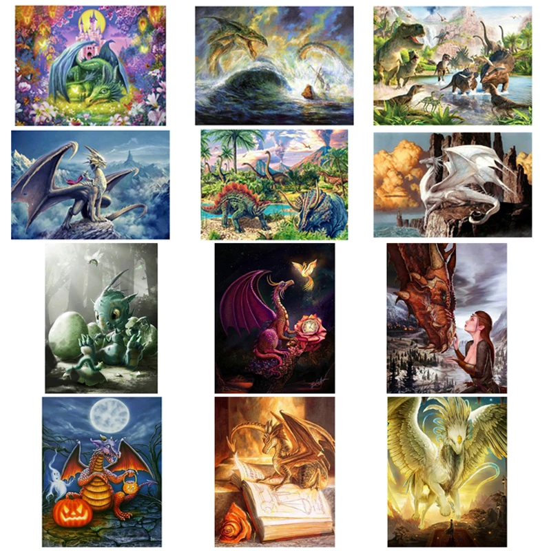 5D алмазная картина DIY полностью квадратная круглая дрель Мультфильм Летающий