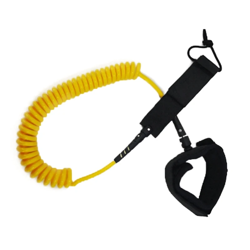 Шнур для серфинга 10 футов 7 мм Sup лодыжки поводок спиральный стенд весло доска ТПУ