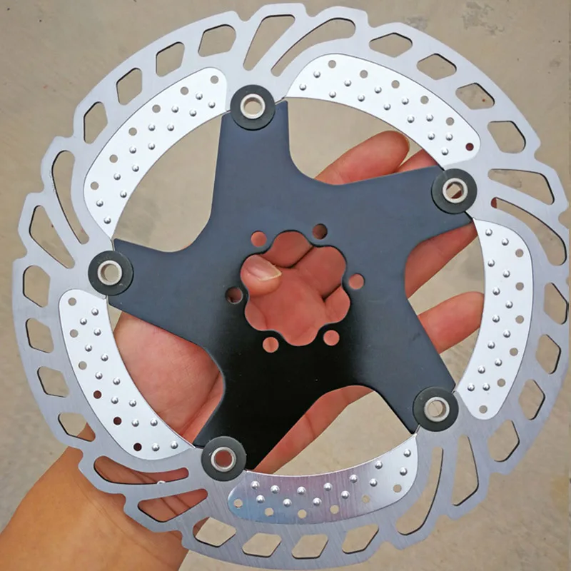 Горный велосипед охлаждения тормозные диски вниз горка плавающий Велосипедный