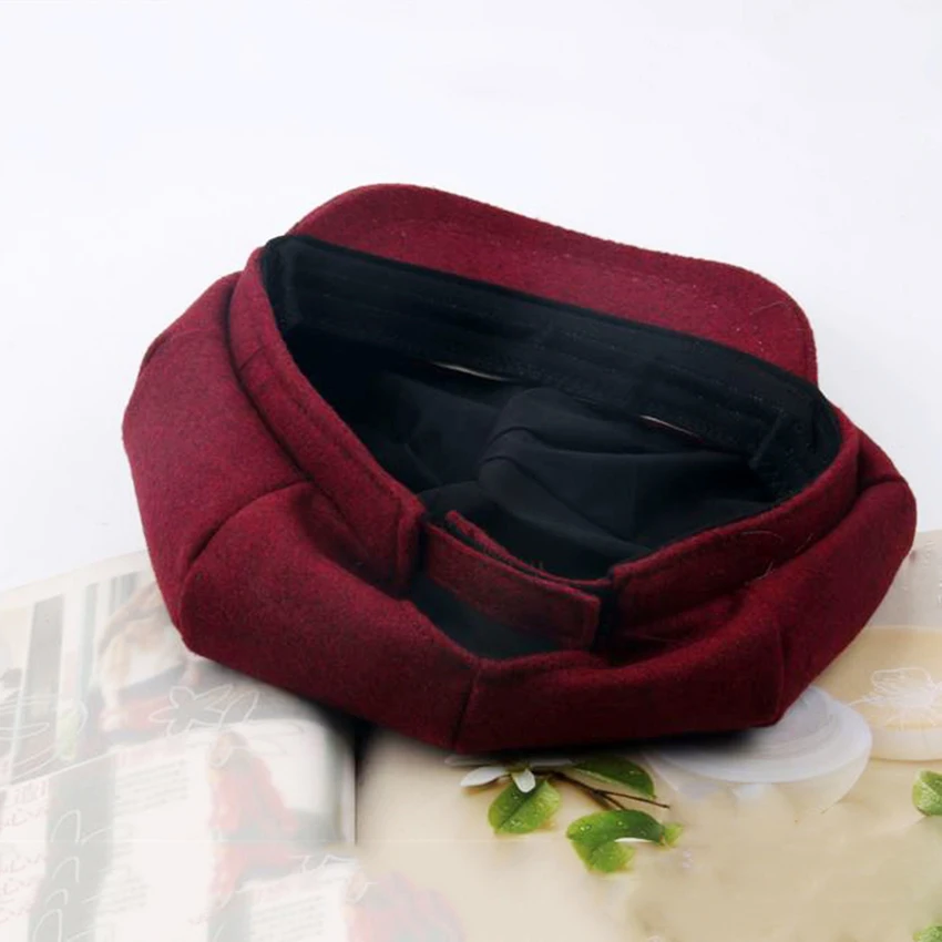 WELROG Children Octagonal Hat Spring Solid Color Newsboy Cotton Cute Baby Painter Adult Beret Girls Boys Hats |