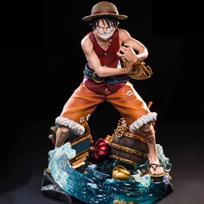 Аниме одна деталь статуя Обезьяна D. Luffy 1/4 GK полноразмерная портретная смола/ПВХ фигурка Коллекционная модель игрушки Q945