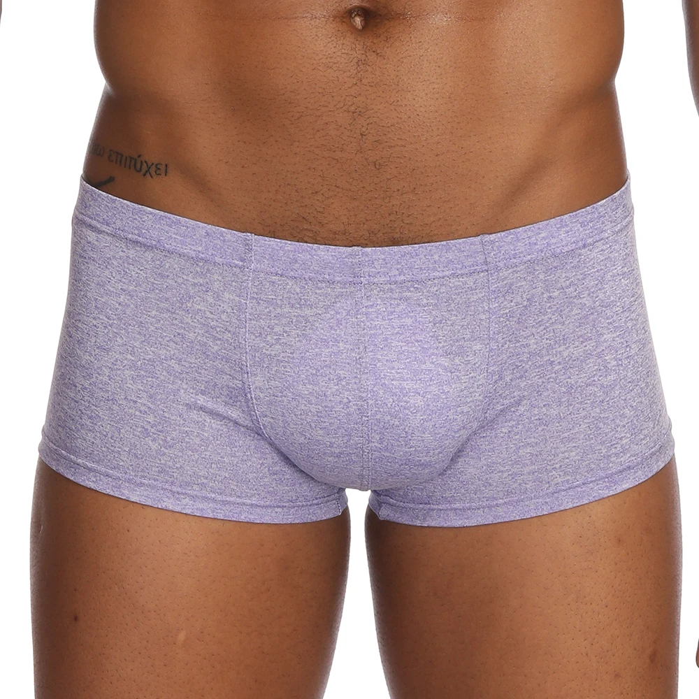 Боксеры мужские тонкие нижнее белье мягкие хлопковые однотонные удобное