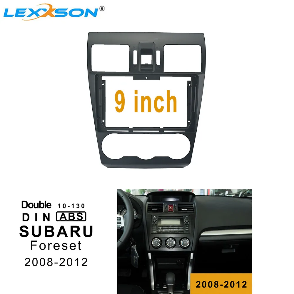 

9-дюймовый автомобильный радиоприемник, комплект отделки для SUBARU Foreset 2013-2018, двойная Din Dvd-облицовка, аудиоприемник, фоторамка