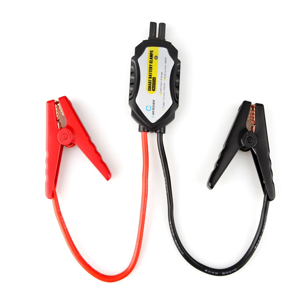 

12V Car Jump Starter Car Emergency Start Power Cable Clamp Storage Battery Anti-reverse Clip