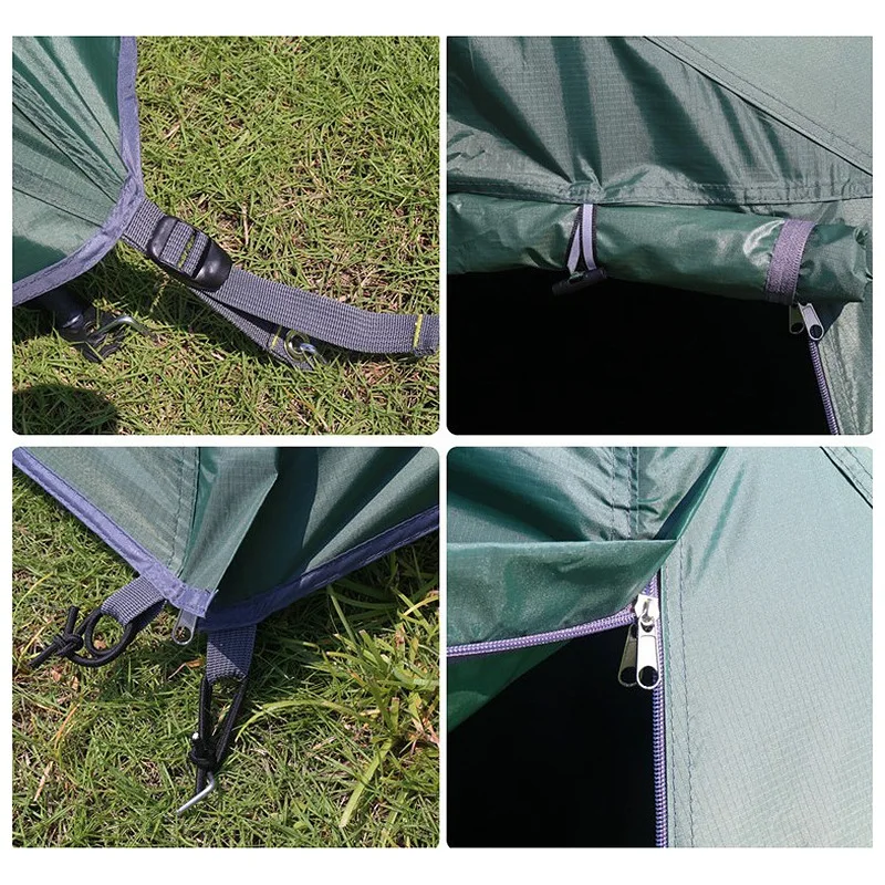 

HIKEMAN 3-4 People Automatic Tent Rainproof Cover Waterproof, Windproof, Sunscreen and Warm Outdoor Tent Rain Cover