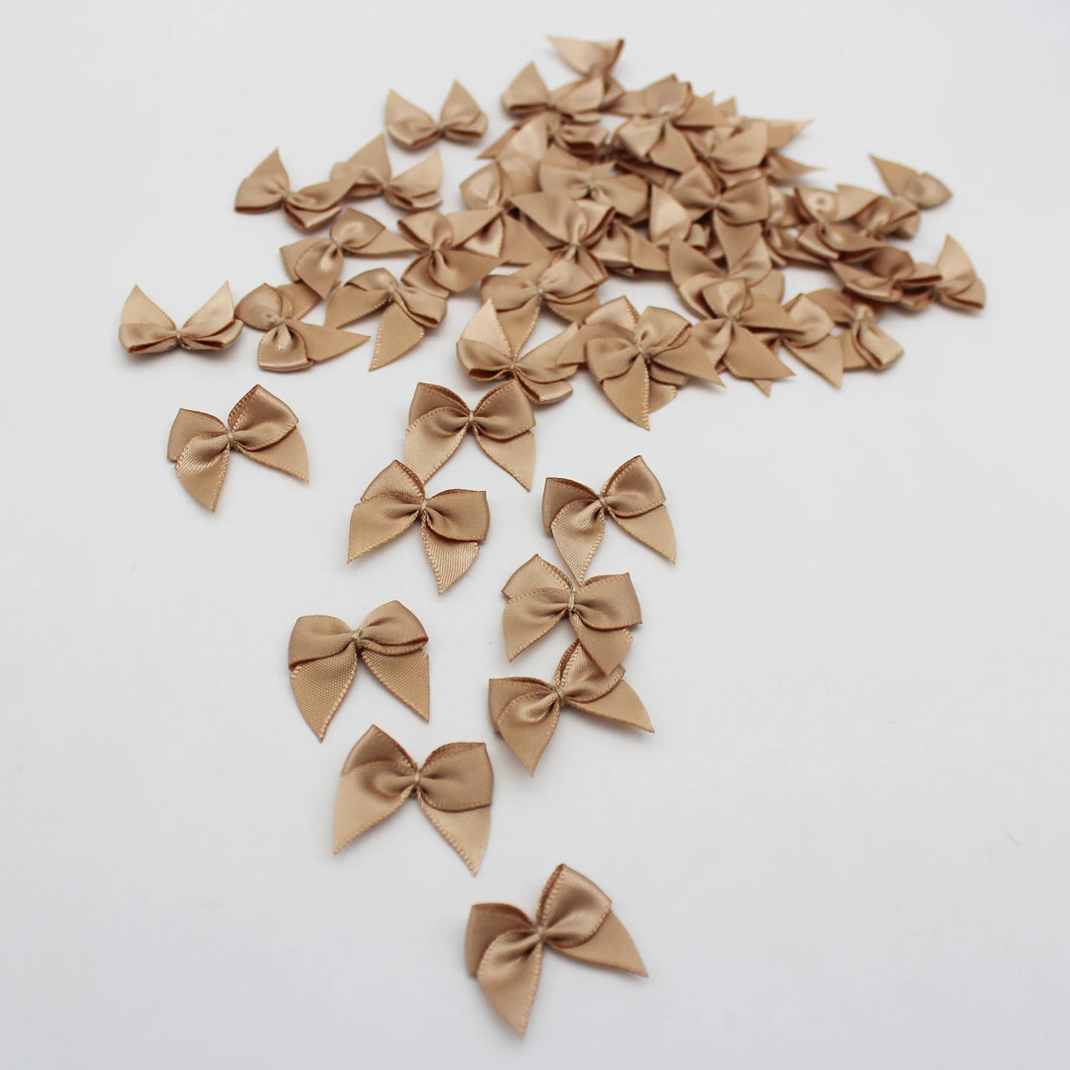 Атласные банты из ленты 50 шт. 1 дюйм маленькие для рукоделия сделай сам аксессуары