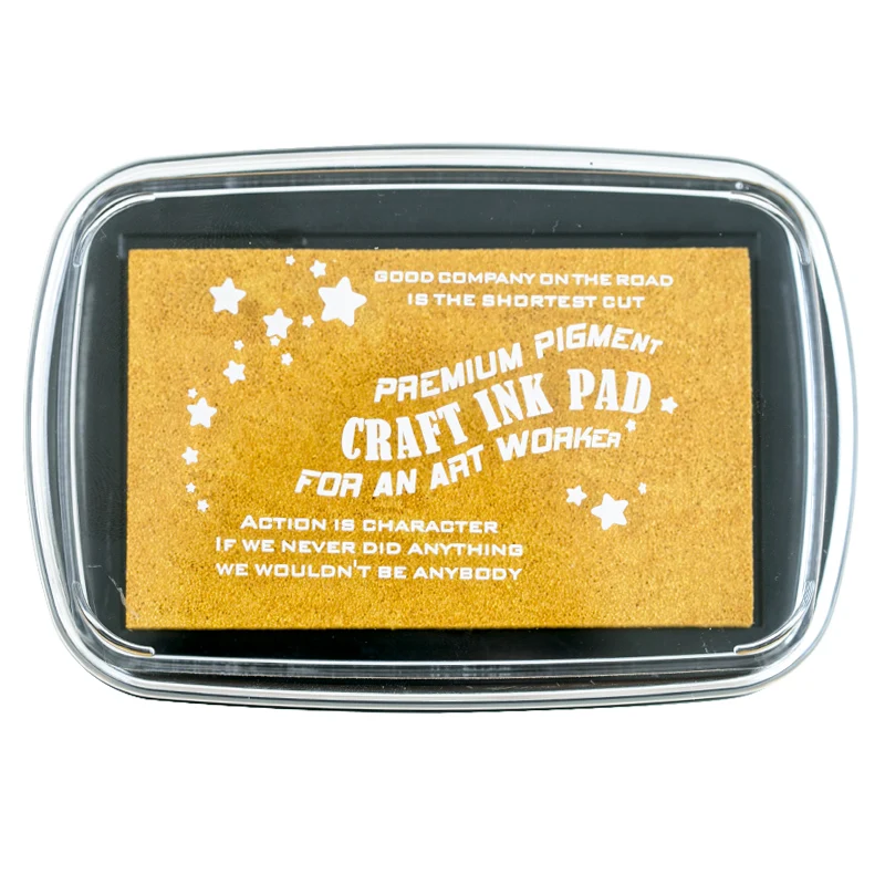 Большой размер металлический inkpad печать для вырезок DIY штампы скрапбукинга