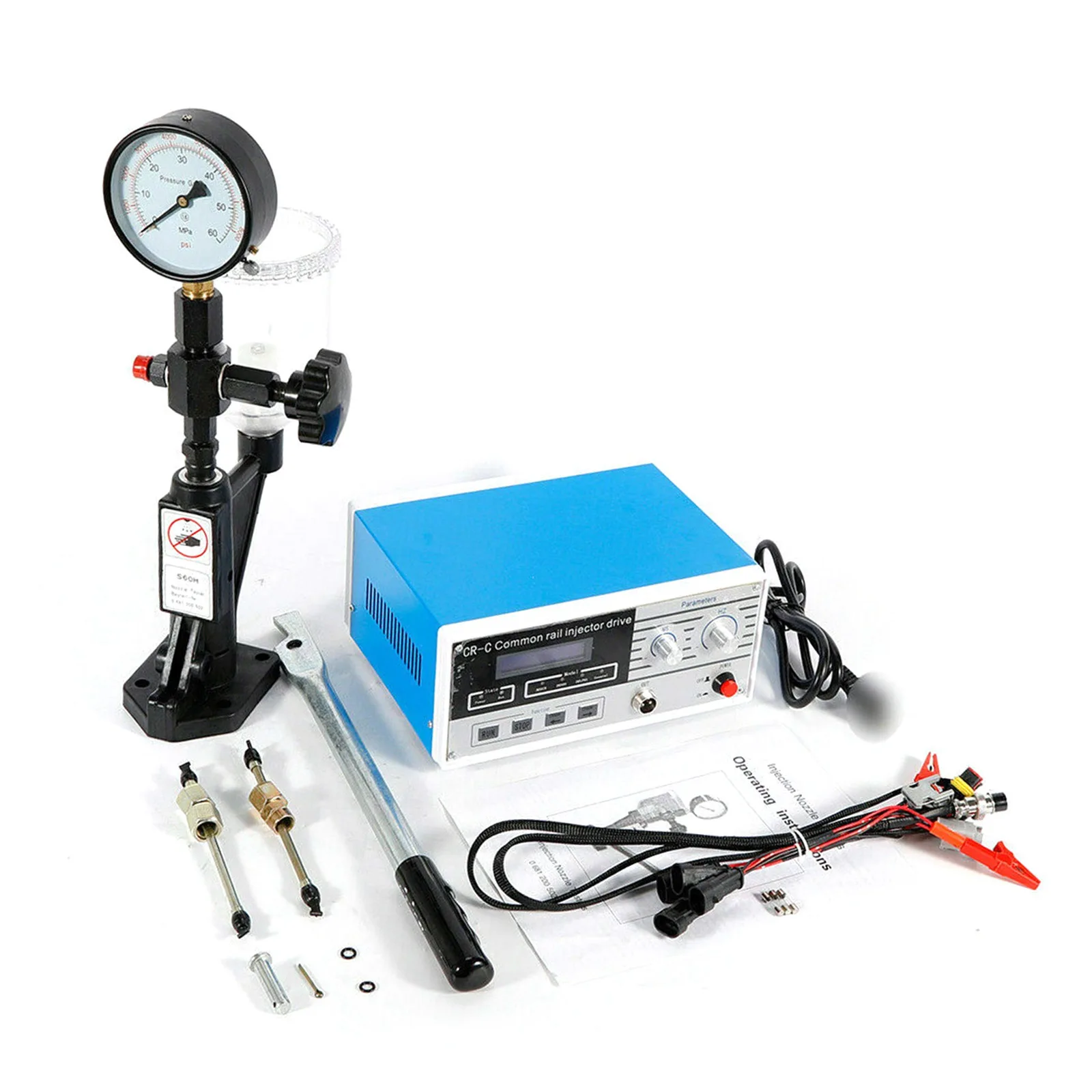 CRC High Pressure Common Rail Injector Tester Diesel Nozzle Test Machine For Bosch Denso Delphi Detector Multi-function | Инструменты